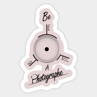 Photography passions Sticker